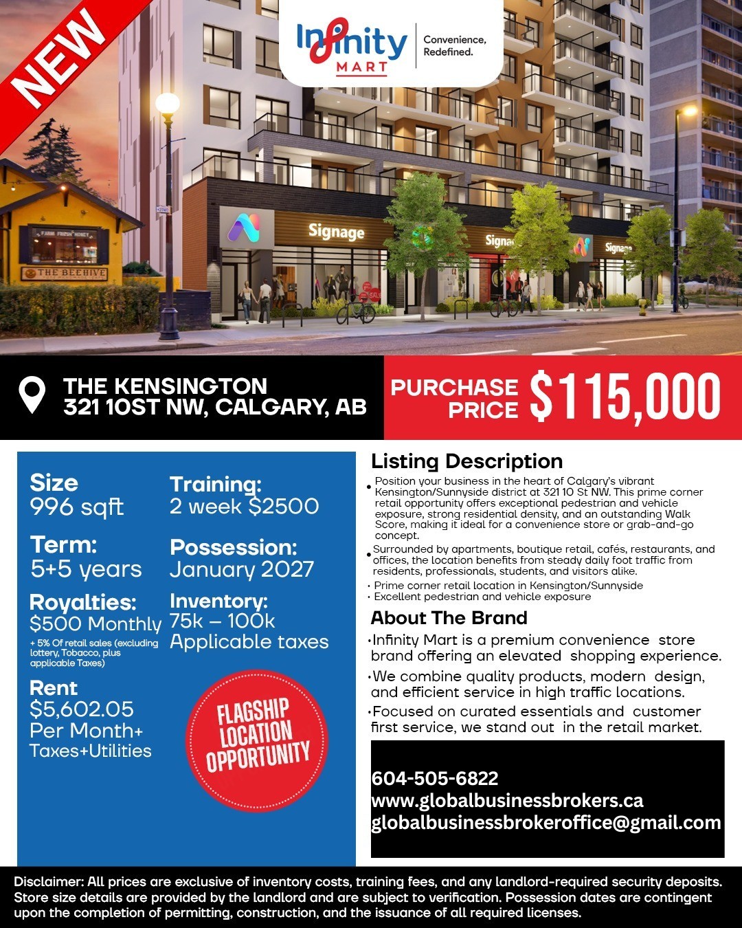 Flagship Retail Opportunity in the Heart of Calgary